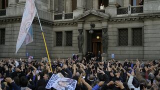 Manifestación. Buenos Aires. Argentina