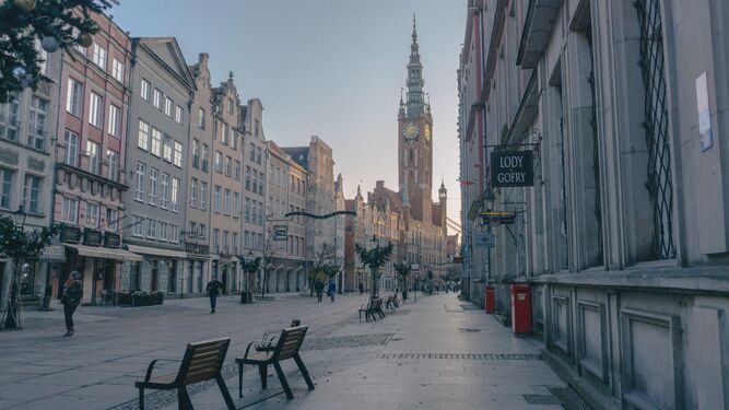 Iglesia en Gdansk (Polonia)
