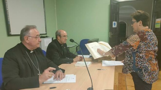Obispos Jesús Fernández y Luis Ángel de las Heras