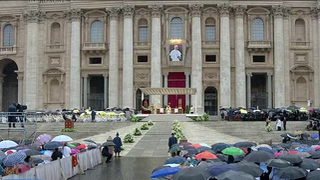 Francisco presidió la beatificación de Juan Pablo I