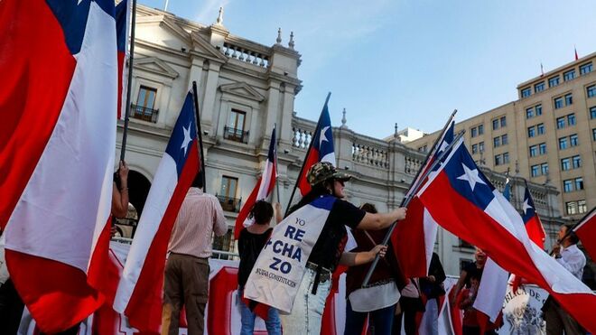 Manifestación en Santiago de Chile