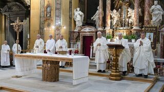 50 aniversario de sacerdocio de Federico Lombardi