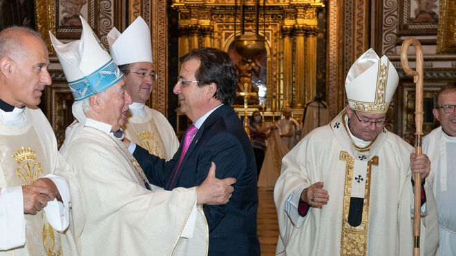 Fernández Vara, con los obispos en Guadalupe