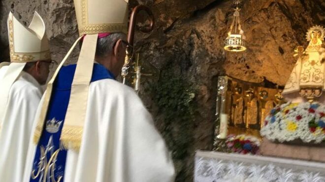 Sanz, en Covadonga