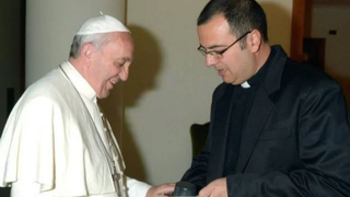 Francisco con Gabriel Mestre