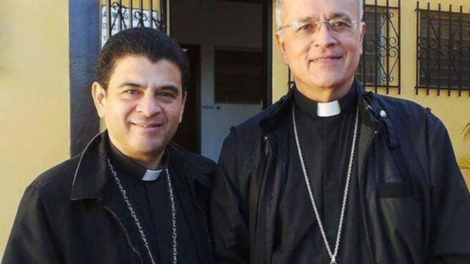Rolando Álvarez y Silvio Báez