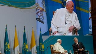 Primera jornada del Papa en Kazajistán