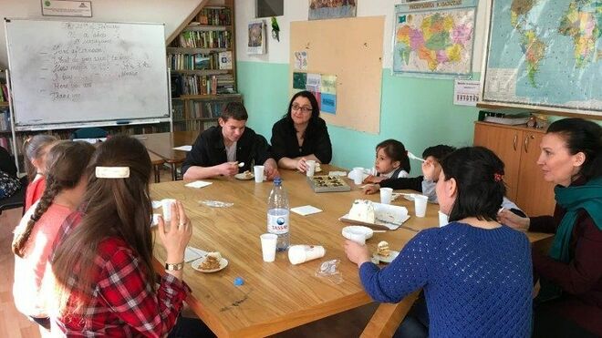 Silvia Galbiati, cooperante en Kazajistán