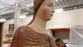 Virgen de la Merced restaurada