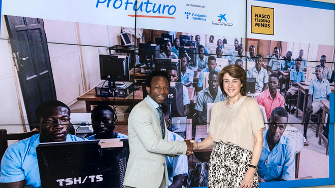 Alianza de ProFuturo y NASCO Feeding Minds