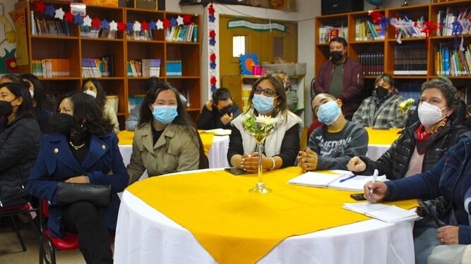 Cafeteria inclusiva en Lota, Chile