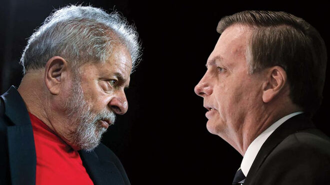 Lula da Silva y Jair Bolsonaro