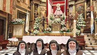 Ángeles, Teresita, Ana María y Mª Carmen