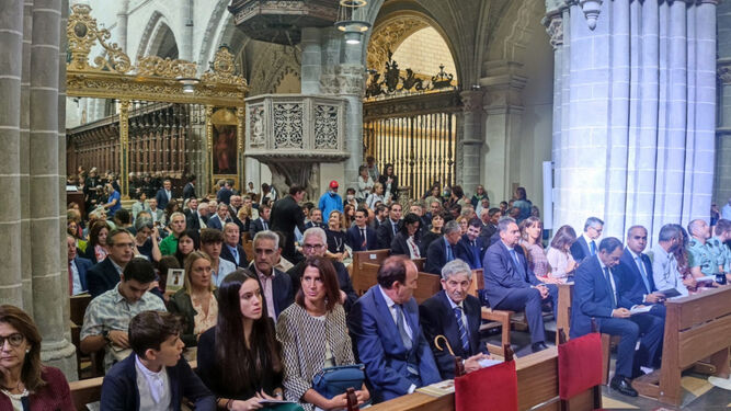 Toma de posesión de don Vicente Rebollo