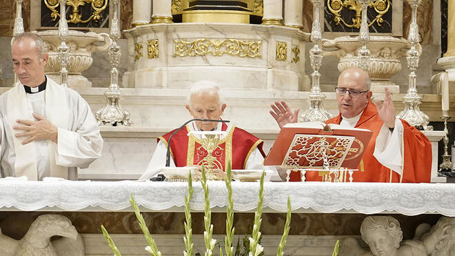 Misa en la Basílica de Valencia