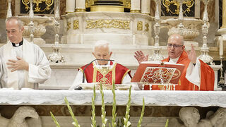 Misa en la Basílica de Valencia