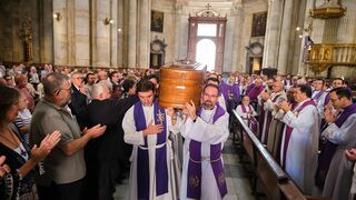 Funeral de Antonio Ceballos en la catedral de Cádiz