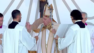 Bendición del Papa en el Angelus