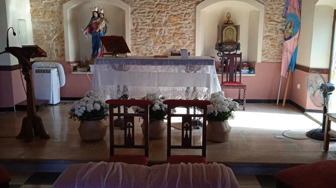 La ermita en la que vive Antonio Casado
