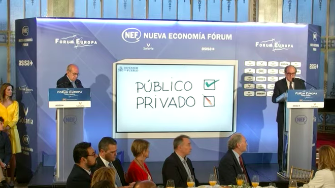 Gabilondo, en el Nueva Economía Fórum