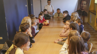 Ucrania: sin búnker no hay colegio