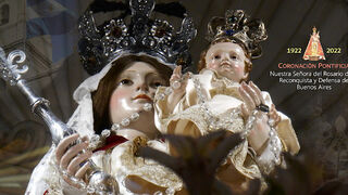Aniversario coronación de la Virgen del Rosario en Buenos Aires