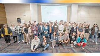 Participantes en el encuentro celebrado hoy y mañana en Barakaldo