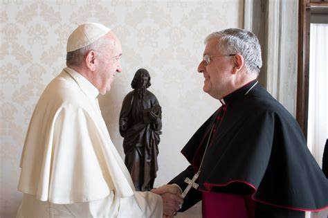 Nuncio en Brasil con el Papa Francisco