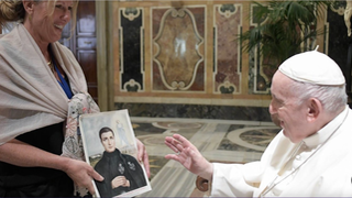 Audiencia de Francisco con los asistentes al congreso