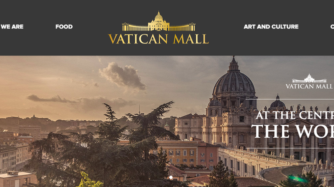 Web de Vatican Mall
