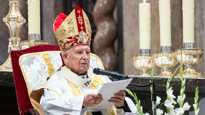 Cardenal Cañizares, en el Te Deum