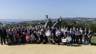 Cierre del Congreso Mundial de Turismo, desde el Monte do Gozo
