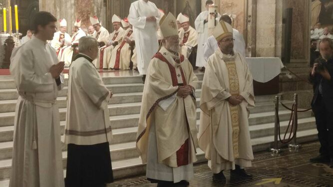 Álvaro Chordi, con Celestino Aós