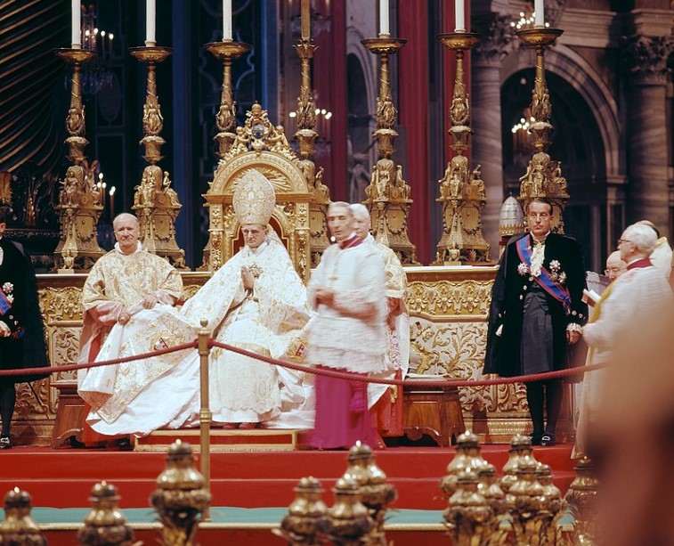 Pablo VI celebración en san Pedro