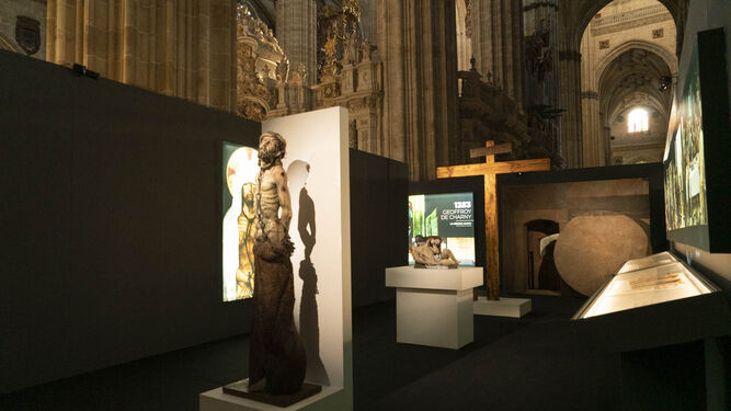 Exposición en la catedral de Salamanca