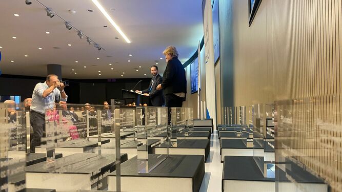 Algunos de los premios entregados por el Sabadell