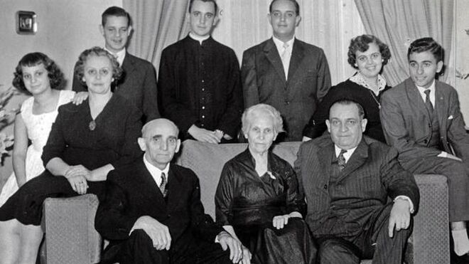 Los Bergoglio, en una foto de archivo