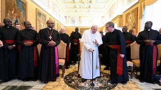 Francisco recibe a los Misioneros de Mariannhill