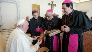 Encuentro Obispos brasileños con el Papa Francisco - Foto Vatican Media