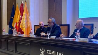 Juan Antonio Guerrero, sj, durante su intervención