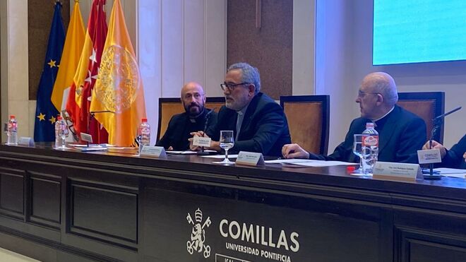 Juan Antonio Guerrero, sj, durante su intervención