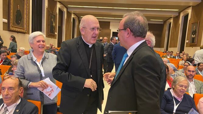 Osoro, con Enrique Sanz