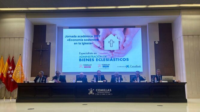Apertura de las jornadas de Comillas y CaixaBank