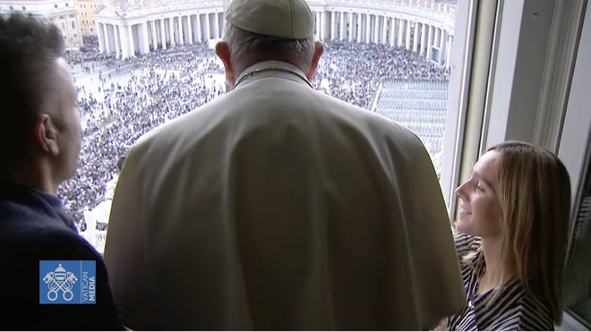 El Papa, con los jóvenes portugueses