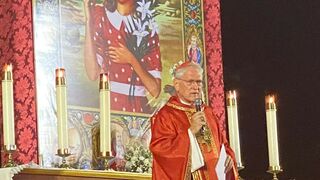 Cardenal Leonardo Steiner en la beatificação de Benigna Cardoso