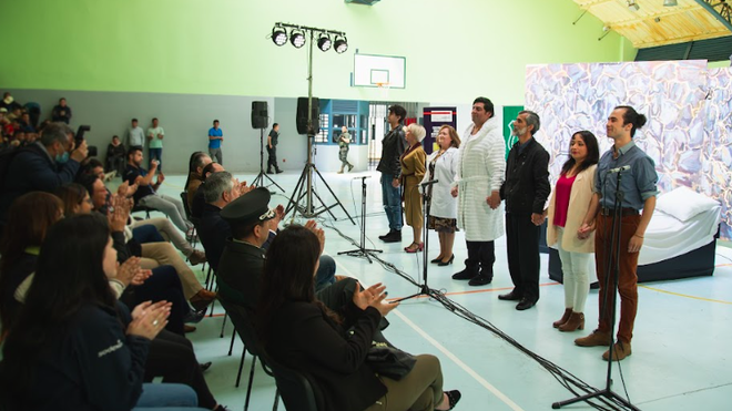 'Al final': la pieza de monseñor Chomali se representa en la cárcel de Concepción