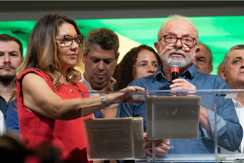 Lula discursa tras su victoria - Foto Fábio Tito/G1