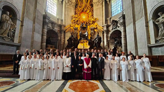 El Orfeón Donostiarra vuelve a cantar en el Vaticano