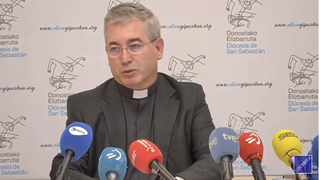 Fernando Prado, durante el anuncio de su nombramiento