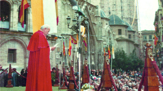 Wojtyla, en Valencia